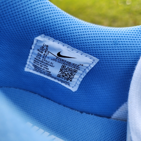 Nike Terminator Low University Blueb Mens size 9.5 Basketball Shoes Snea… - Picture 9 of 16